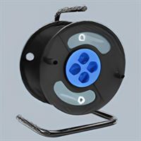 Plastik Gövdeli 4 Mnf. Priz Çıkışlı Kablo Makarası 1